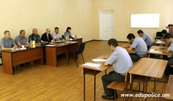 Ավարտական քննություններ ՀՀ ոստիկանության կրթահամալիրում