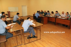 Ավարտական  քննություններ  ՀՀ ոստիկանության կրթահամալիրում