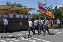 Երդման արարողություն ՀՀ ոստիկանության կրթահամալիրում