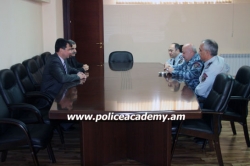 ՌԴ Վոլգոգրադի ՆԳՆ ակադեմիայի պատվիրակության հերթական այցը ՀՀ ոստիկանության կրթահամալիր
