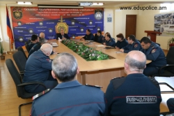 Կայացել է  ՀՀ ոստիկանության կրթահամալիրի խորհրդի 2016թ. անդրանիկ նիստը