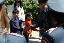 ՀՀ ոստիկանության կրթահամալիրի քոլեջի սովորողների այցը ՀՕՖ երեխաների աջակցության կենտրոն