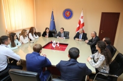 ՀՀ ոստիկանության կրթահամալիրի ակադեմիայի դասախոսները և սովորողները Վրաստանի Հանրապետության ՆԳՆ ակադեմիայում