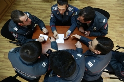 Քրեական իրավունքի և քրեաբանության ամբիոնին կից գիտական խմբակի հերթական նիստը