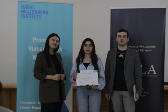 ՆԳՆ կրթահամալիրի ուսանողները մասնակցել են «Միջազգային իրավական կրթության զարգացումը դատախաղ-մրցույթների միջոցով»  ծրագրին