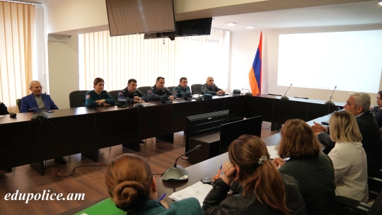 ՀՀ ՆԳՆ կրթահամալիրում կայացել է «Ուսումնական գործընթացի կազմակերպման և իրականացման առանձնահատկությունները» թեմայով վերապատրաստում-սեմինար